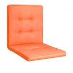 Perna sezut/spatar pentru scaun de gradina, sezlong sau balansoar, 50x50x55 cm, culoare orange