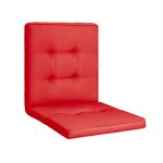 Perna sezut/spatar pentru scaun de gradina, sezlong sau balansoar, 50x50x55 cm, culoare rosu