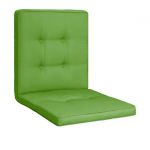 Perna sezut/spatar pentru scaun de gradina, sezlong sau balansoar, 50x50x55 cm, culoare verde