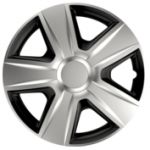 Capace roti auto Esprit BC 4buc - Argintiu/Negru - 15''