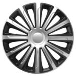 Capace roti auto Trend SB 4buc - Argintiu/Negru - 14''