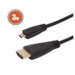 Cablu micro HDMI • 3 mcu conectoare placate cu aur