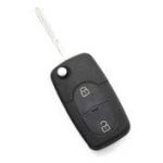 Audi - Carcasa cheie tip briceag, 2 butoane, fara buton panica, cu baterie 2032