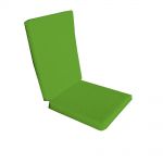 Perna decorativa pentru scaun de bucatarie cu spatar, dimensiune sezut 42x40 cm, spatar 42x50 cm, culoare verde