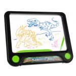 Tableta Grafica Magic Drawing Pad LED pentru Desen, cu laveta pentru curatat, culoare negru