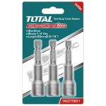TOTAL - Set 3chei 10mm -1/4" hex - 65mm MTO-TAC271031
