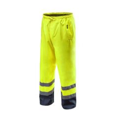 Pantaloni de lucru, tesatura Oxford, impermeabili, galben, model Visibility, marimea L/52, NEO MART-81-770-L