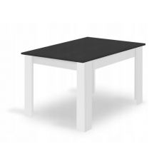 Masa pentru sufragerie/living, Artool, lemn, alb si negru, 120x80x75 cm MART-15407_1