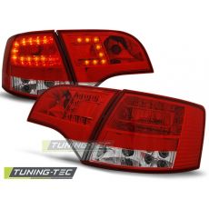 Stopuri LED compatibile cu Audi A4 B7 11.04-03.08 AVANT Rosu Alb LED KTX3-LDAU37