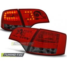 Stopuri LED compatibile cu Audi A4 B7 11.04-03.08 AVANT Rosu Fumuriu LED KTX3-LDAU38