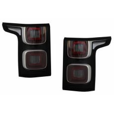 Stopuri Full LED Range compatibile cu Rover Vogue L405 (2013-2017) Facelift Design Negre KTX3-TLRRVL405FL