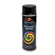 Spray vopsea negru mat profesional 400ml RAL 9005 MALE-19483