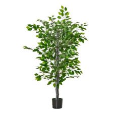 Ficus artificial cu ghiveci, verde, 135 cm MART-AR127087