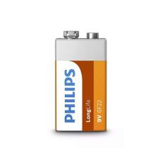 BATERIE LONGLIFE 9V BLISTER 1 BUC PHILIPS FMG-LCH-PH-6F22L1F/10