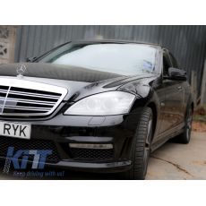 Grila Centrala Facelift MERCEDES W221 S-Class (2011-2013) S63 S65 Design KTX2-FGMBW221AMG