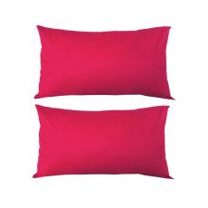 Set 2 Perne decorative dreptunghiulare, 50x30 cm, pline cu Puf Mania Relax, culoare rosu