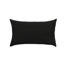 Perna decorativa dreptunghiulara Mania Relax, din bumbac, 50x70 cm, culoare negru