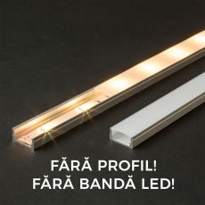 Ecran opal pt. profil aluminiu LED - 1000 mm - GBZ-41010M1 Brico DecoHome