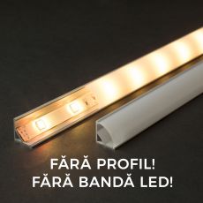 Ecran opal pt. profil aluminiu LED - 1000 mm - GBZ-41012M1 Brico DecoHome