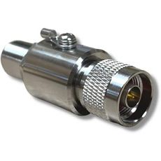 Dispozitiv protectie trasnet - Lightning Arrestor - pentru hotspot helium, hnt, conectori N tata la N mama MTEK-AR01
