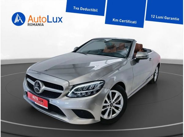 Mercedes-Benz C 200 d Cabrio 9G-TRONIC Auti / Int Brown