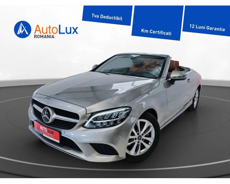 Mercedes-Benz C 200 d Cabrio 9G-TRONIC Auti / Int Brown
