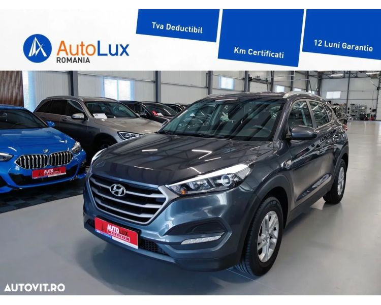 Hyundai Tucson blue 1.7 CRDi 2WD