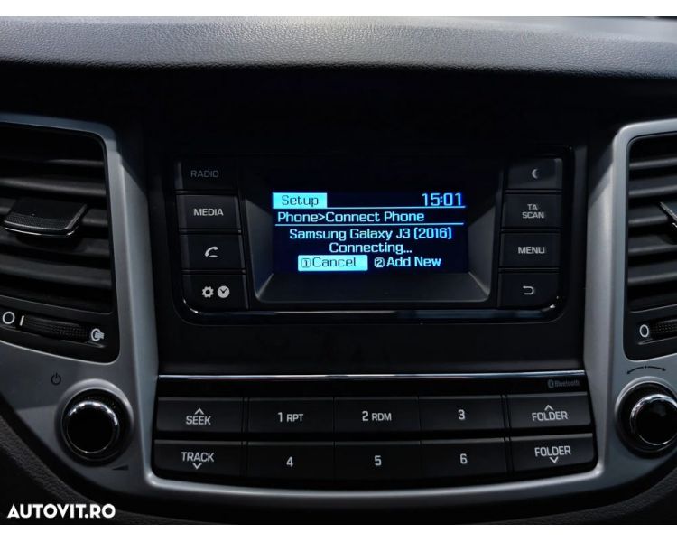 Hyundai Tucson blue 1.7 CRDi 2WD